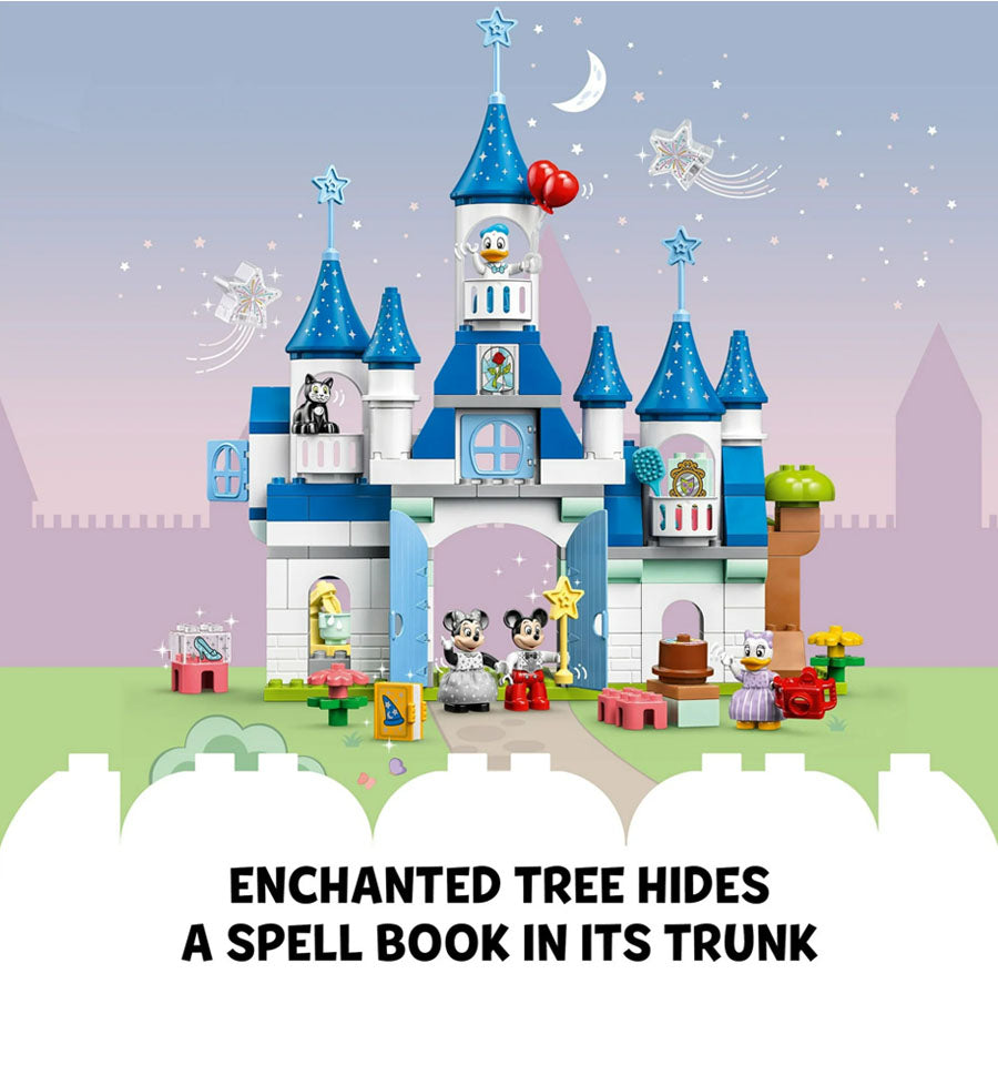 LEGO DUPLO Disney 3in1 Magic Castle with 5 Disney Figure 10998