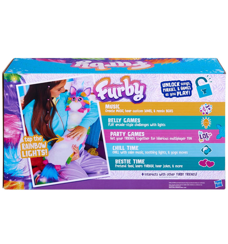 FURBY DJ Interactive Snuggly Neon Star Electronic Plush with Music, Lights, Motion, & Games, Speaks English & Furbish (Copy)