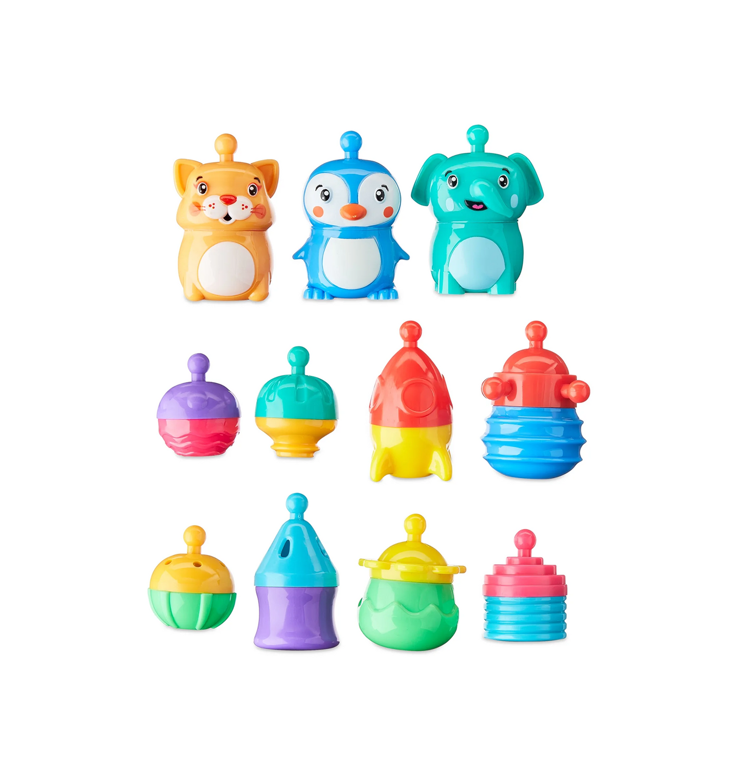 Spark Create Imagine: Animal Pop Beads, 12 Pieces