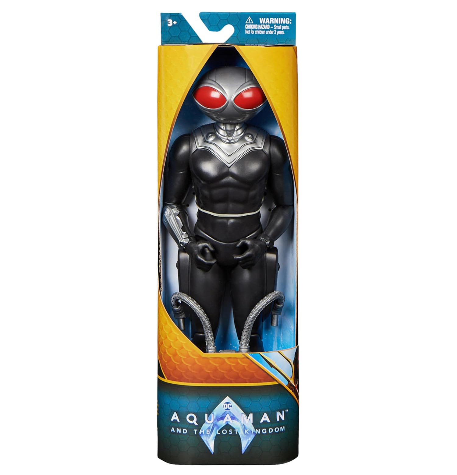 Figura DC Comics Aquaman 12 Pollici - Black Manta OC - Action Figure Da Collezione, Spin Master