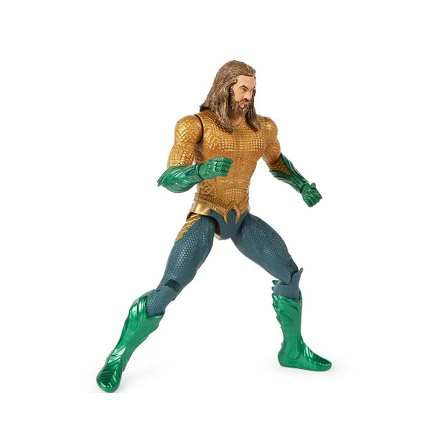 DC Comics, Aquaman and The Lost Kingdom 12" Aquaman Action Figure (Gold Suit)
