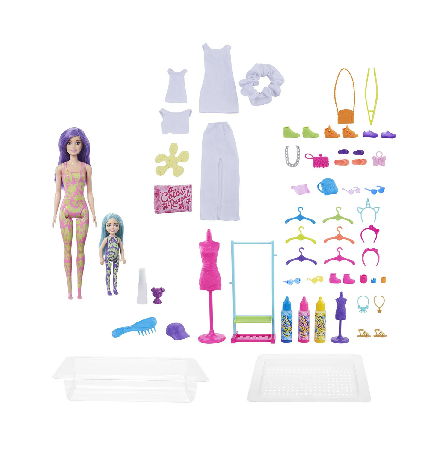 Barbie Color Reveal Tie Dye Fashion Maker
