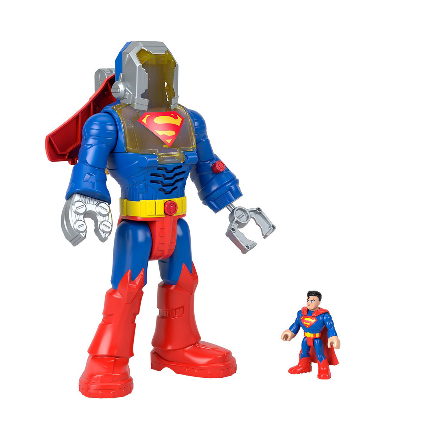Imaginext DC Super Friends Superman Insider & Exo Suit Robot with Lights & Sounds