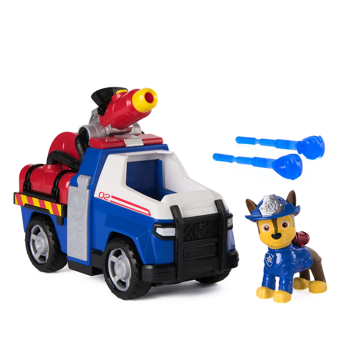 PAW Patrol Fire Rescue: Chase Rescue Fire Cruiser with Figure, Launcher & Accessories
