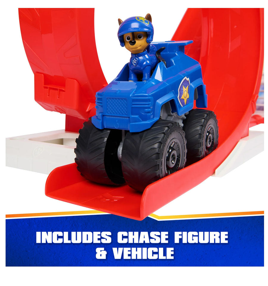 PAW Patrol: Rescue Wheels Super Loop Tower HQ with Lights, Sounds, Vehicle & Figure