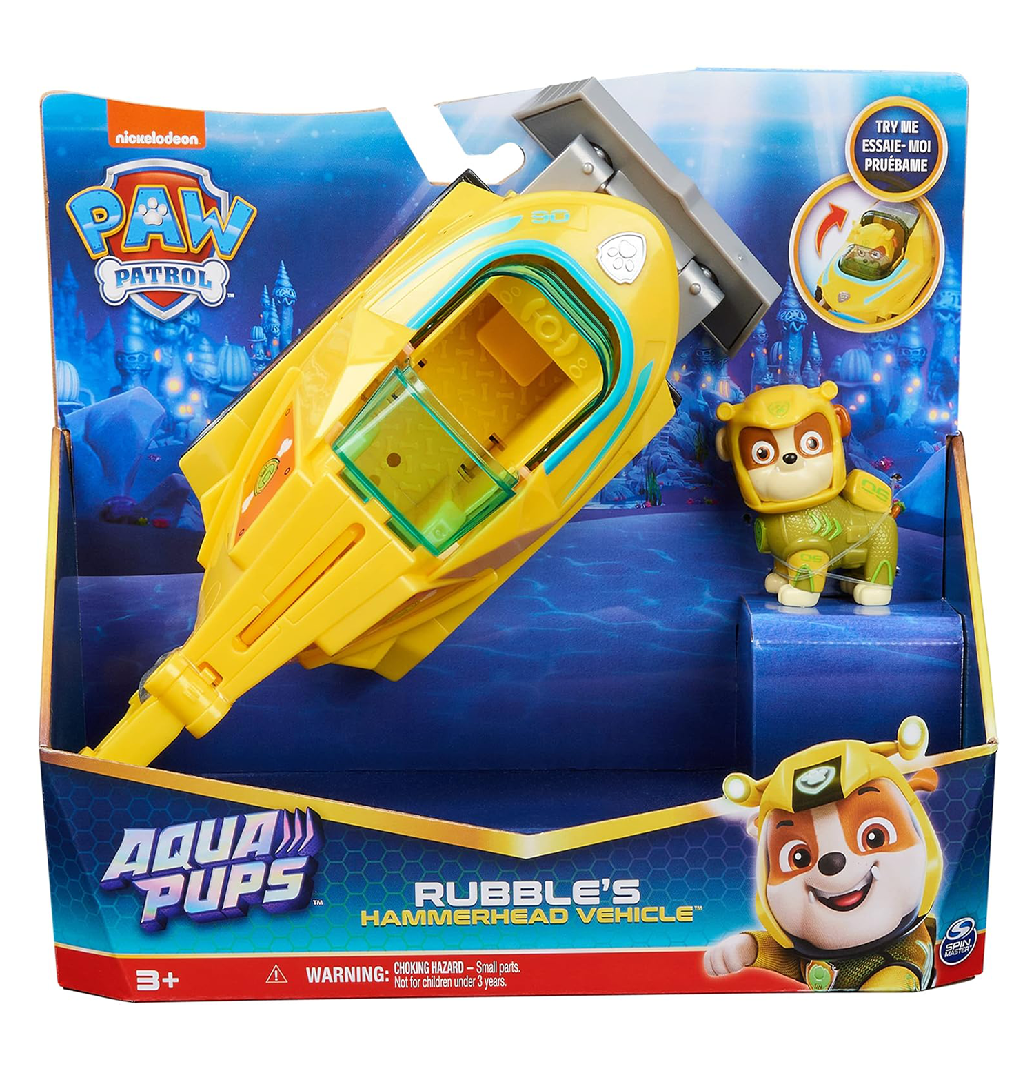Paw Patrol Veicolo Classico Rubble Spin Master 6061794