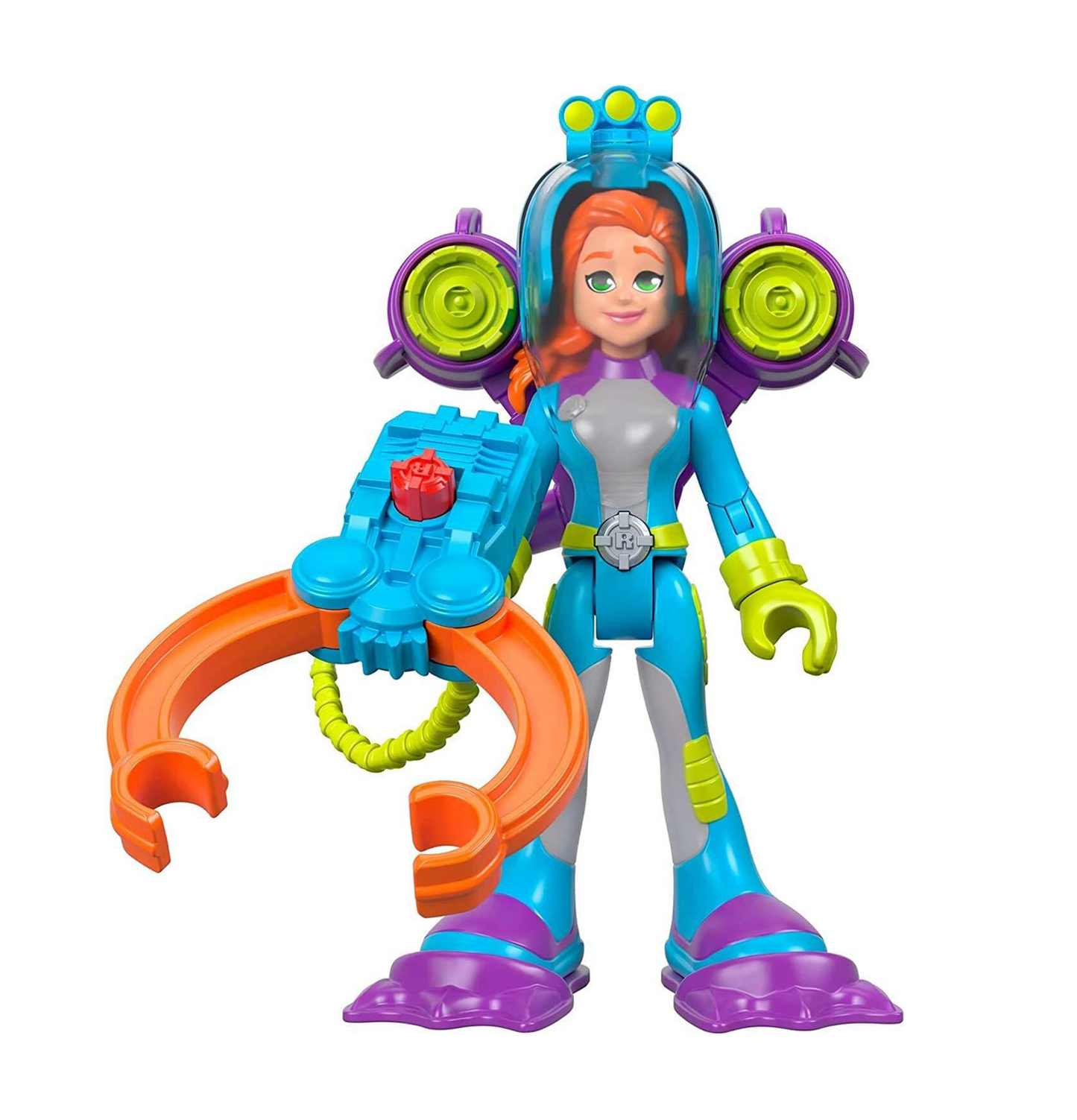 Fisher-Price Rescue Heroes Sandy O'Shin Figure with Accessories