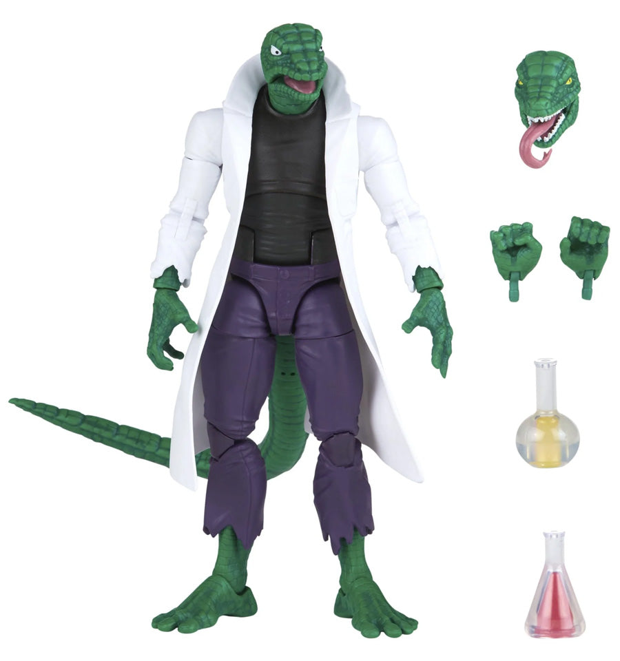 Marvel Legends Series Spider-Man 6-inch Marvel’s Lizard Retro Action Figure