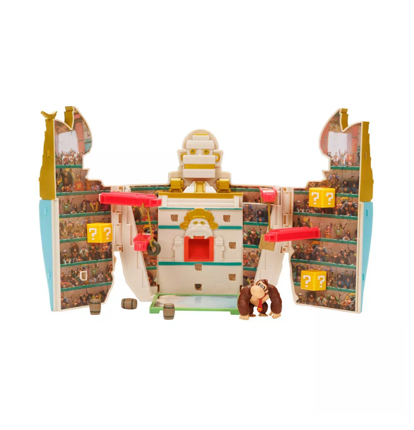 Super Mario Bros. Movie Donkey Kong Stadium Action Figure Playset