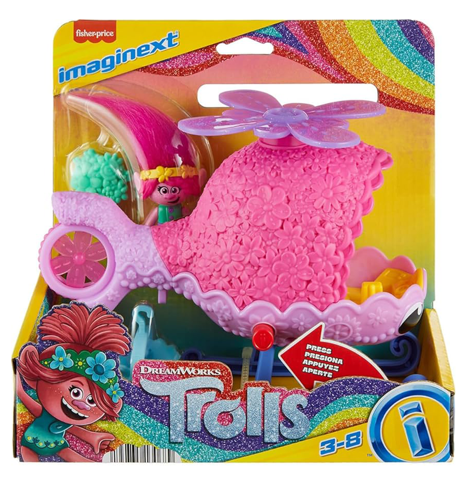 bell dreamworks trolls poppy hero bike helmet Imaginext Dreamworks Trolls Poppy Figure and Toy Helicopter Playset – Toys Onestar