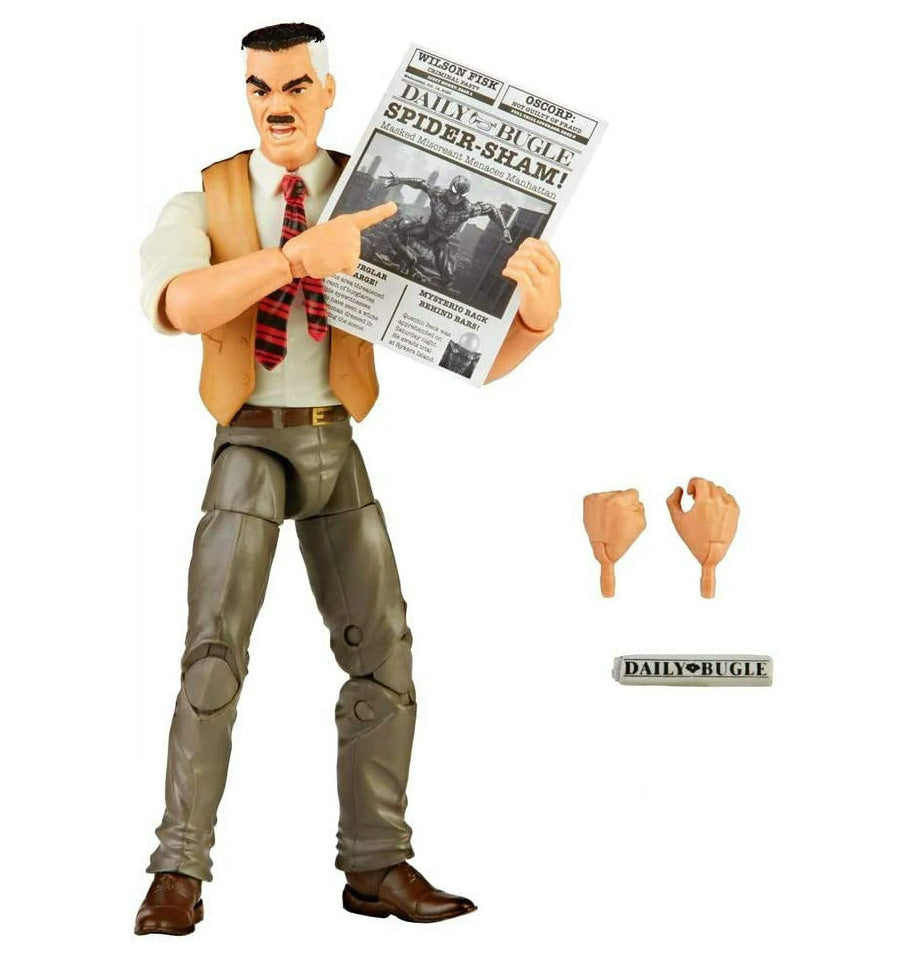 Marvel Legends Series Spider-Man 6-inch- Jonah Jameson Retro Action Figure