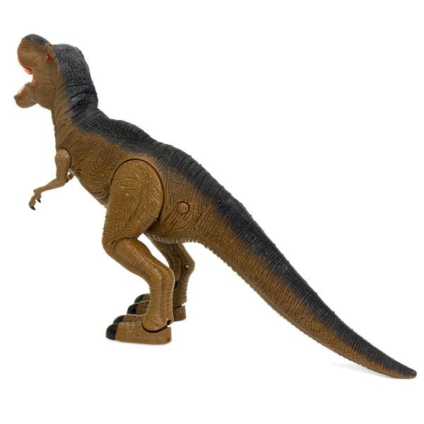 Walking Tyrannosaurus Rex Dinosaur Toy - Brown 21"