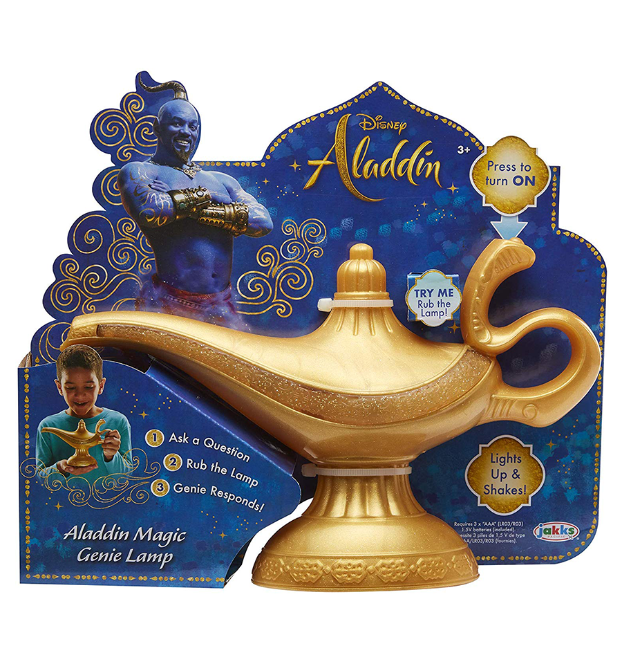 Aladdin Disney Magic Genie Lamp, image size:900x960