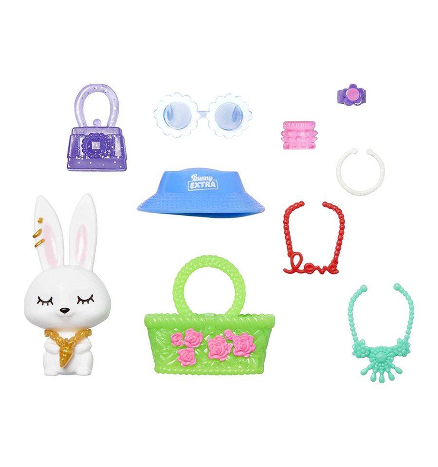 Barbie Extra Doll and Pet #12 - Floral 2-Piece Outfit