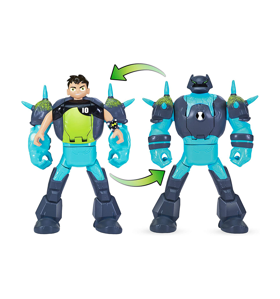 Ben 10 Ben-to-Shock rock Transforming Action Figure