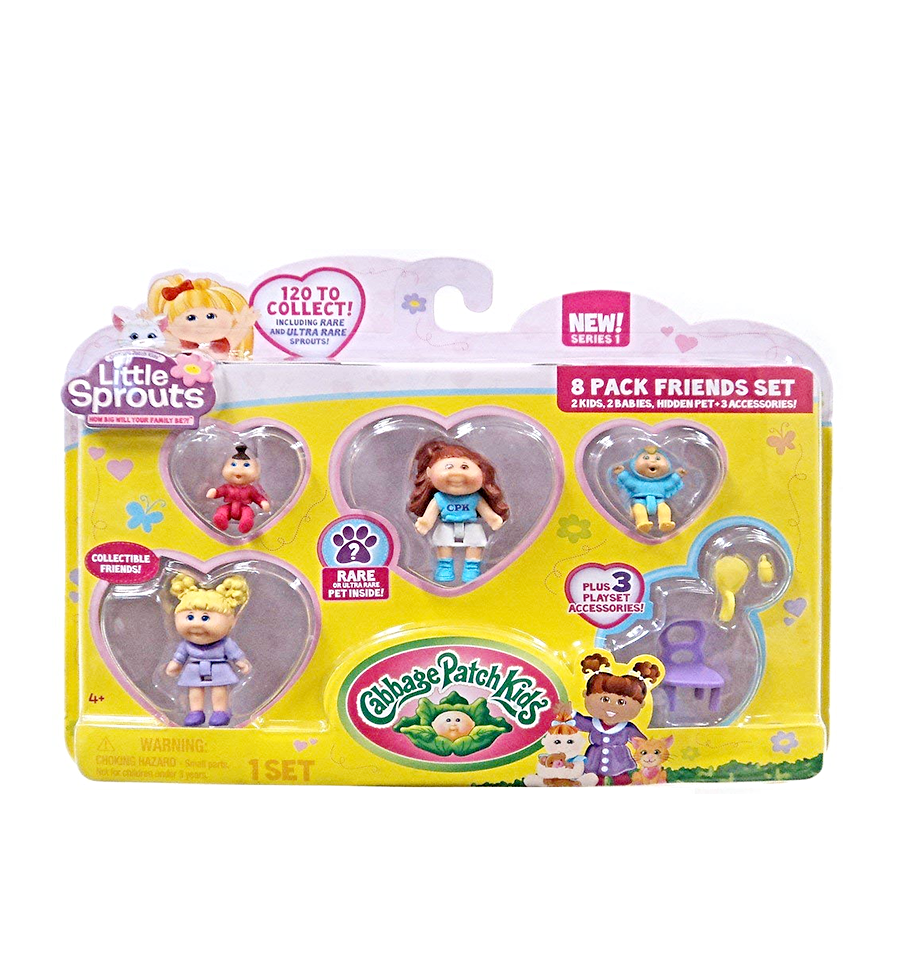 Cabbage Patch Kids Little Sprouts Friends Set (8 Pack) – Toys Onestar