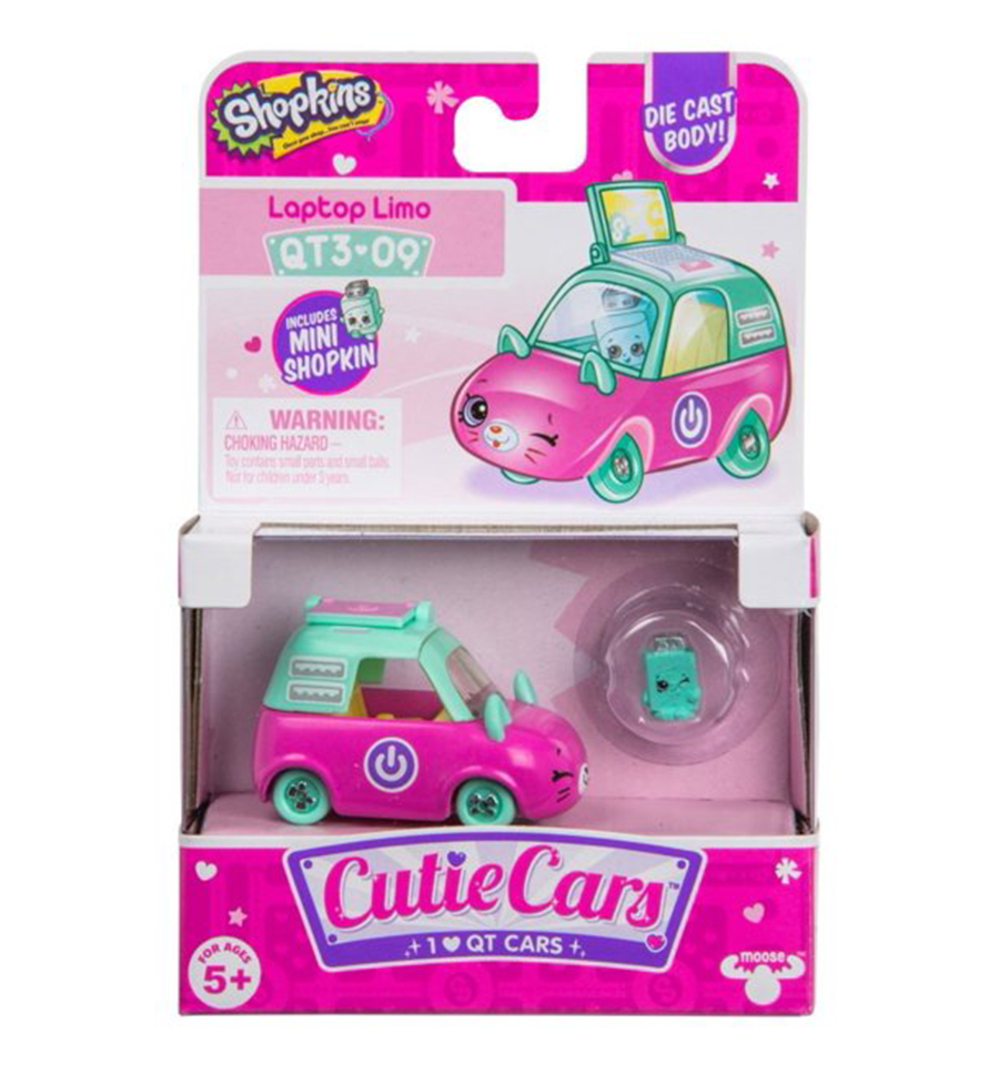 Shopkins Cutie Cars - Laptop Limo Diecast QT3-09 – Toys Onestar