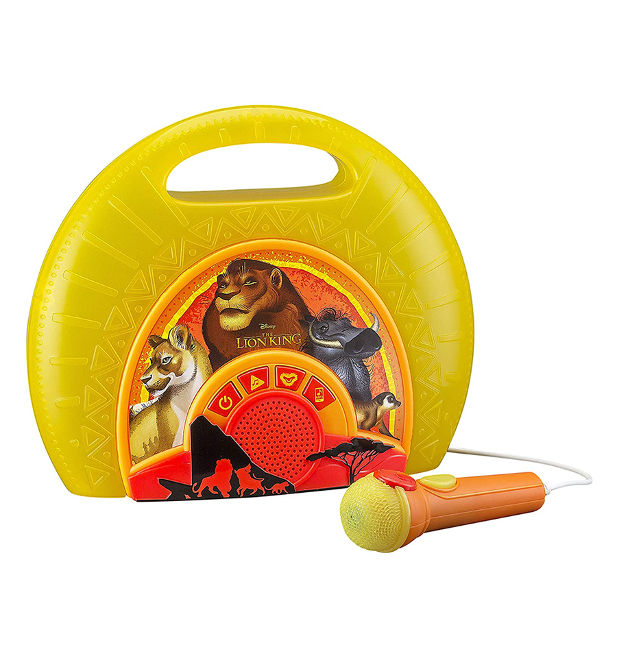 Disney The Lion King Sing-Along Boombox Portable Karaoke System