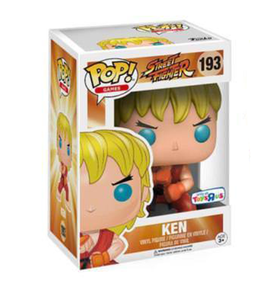 funko pop ストリートファイター　豪鬼　ケン　セット Funko Pop Street Fighter Ken Exclusive Vinyl Figure #193 - Walmart.com