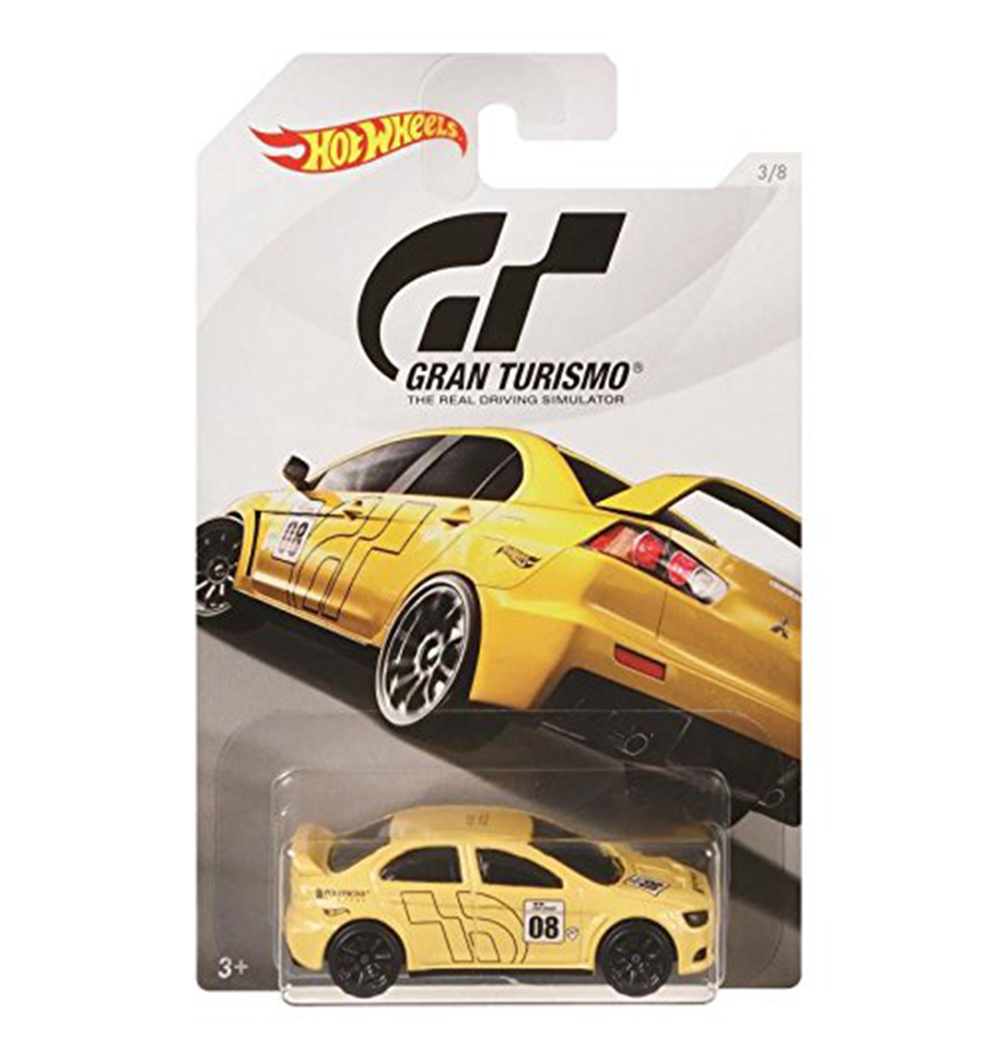 Hot Wheels 2018 GRAN TURISMO- 2008 LANCER EVOLUTION - #3/8