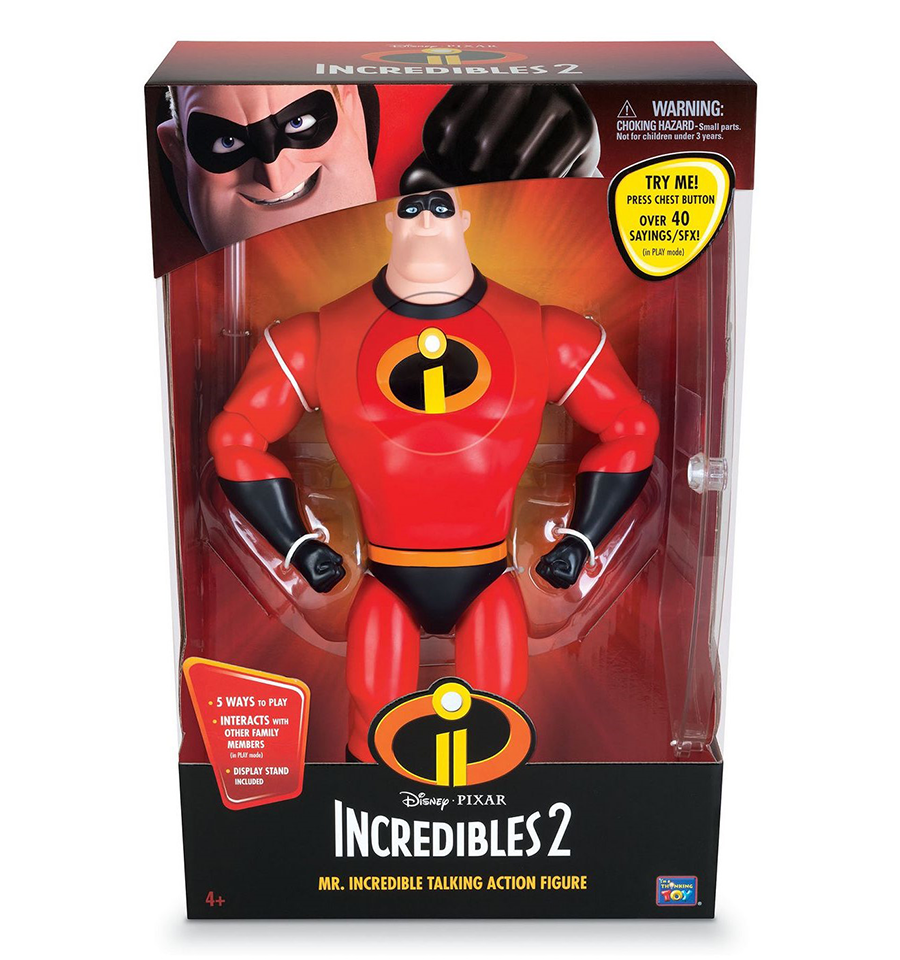 The Incredibles 2 Mr. Incredible Interactive Action Figure – Toys