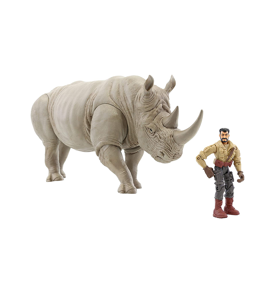 Jumanji Charging Rhino Exclusive Figure Set with Sound