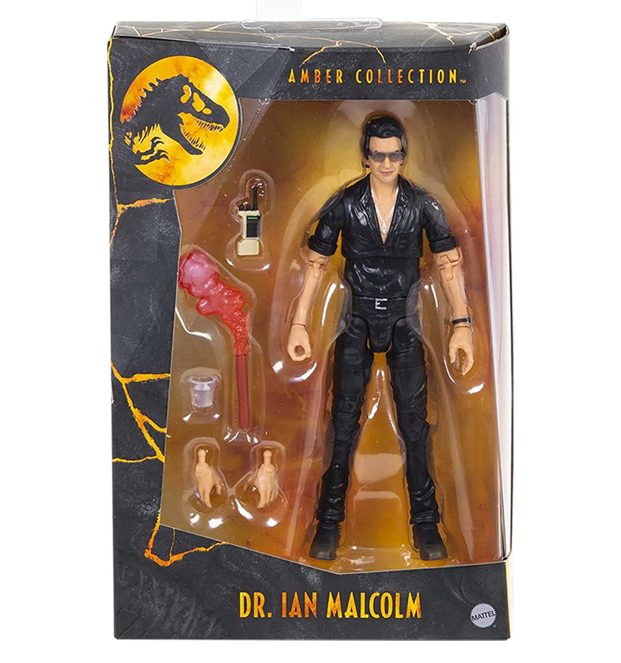 Jurassic World Amber Collection: Dr. Ian Malcolm Figure – Toys Onestar
