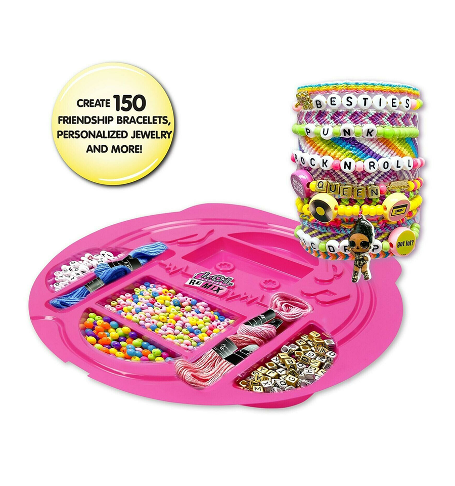 L.O.L Surprise! REMIX Rolling Jewelry Case, Storage & Jewelry Work Station