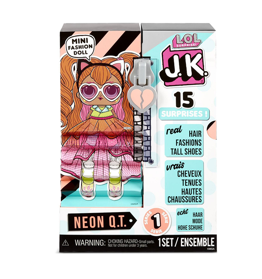 L.O.L. Surprise! JK Neon Q.T. Mini Fashion Doll – Toys Onestar