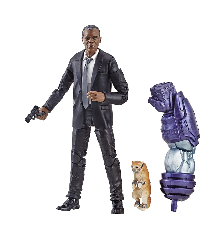 Marvel Captain Marvel 6-inch Legends Nick Fury Action Figure