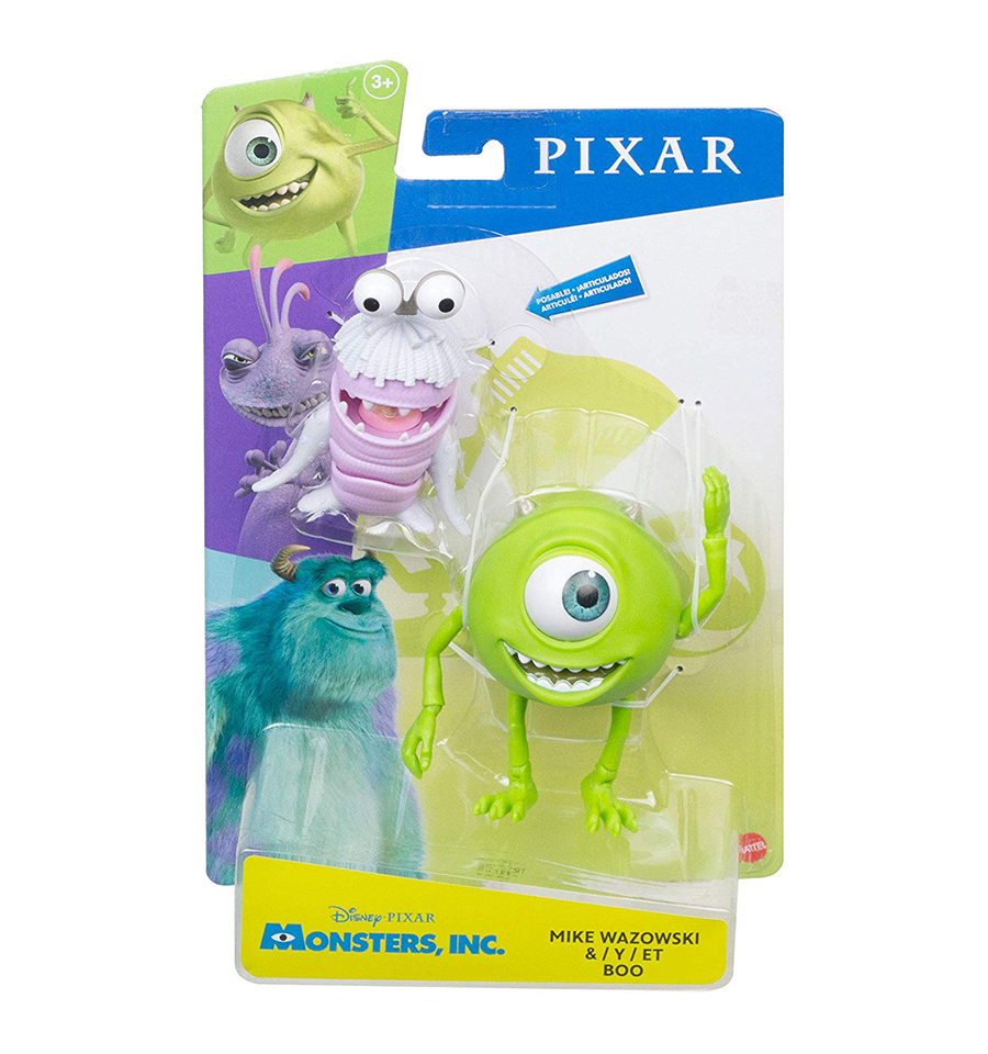 monsters inc boo and mike Disney Pixar Monsters, Inc. Mike Wazowski & Boo Figures – Toys Onestar