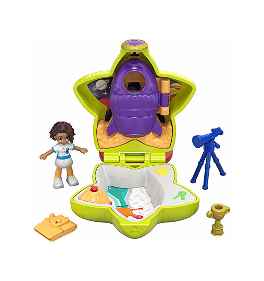 Polly Pocket Tiny Pocket Places Rockin' Science Compact Playset