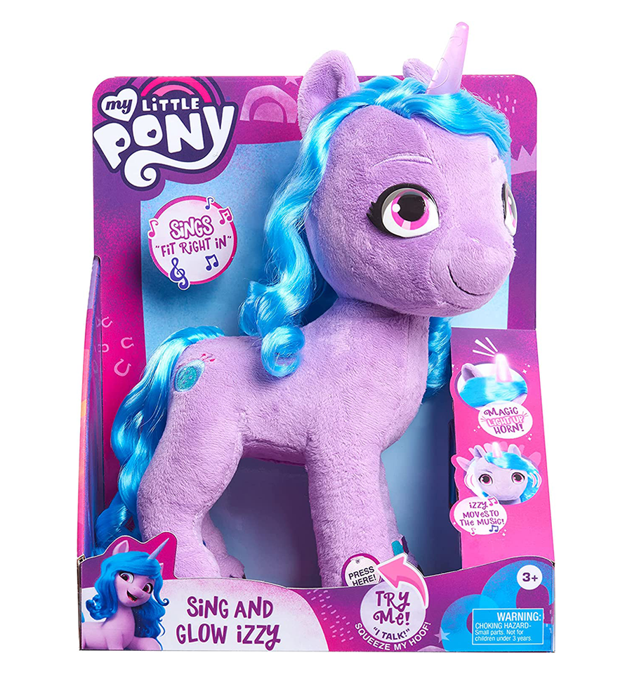 My Little Pony Sing and Glow Izzy, 13-Inch Lights and Sounds