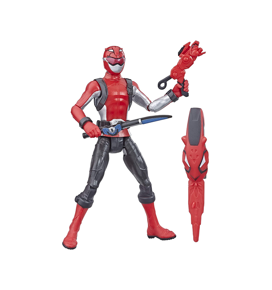 Power Rangers Beast Morphers Red Ranger 6" Action Figure