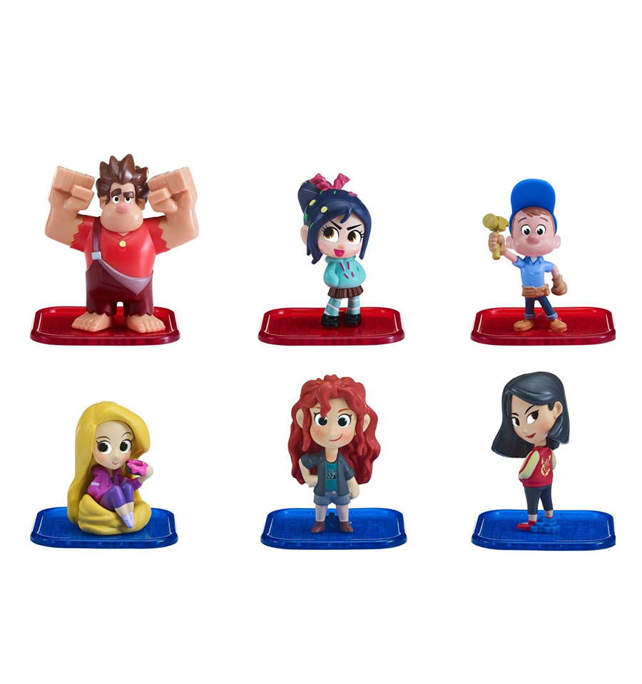 Disney Wreck-It Ralph Power Pac Mini Figure Collectible Set