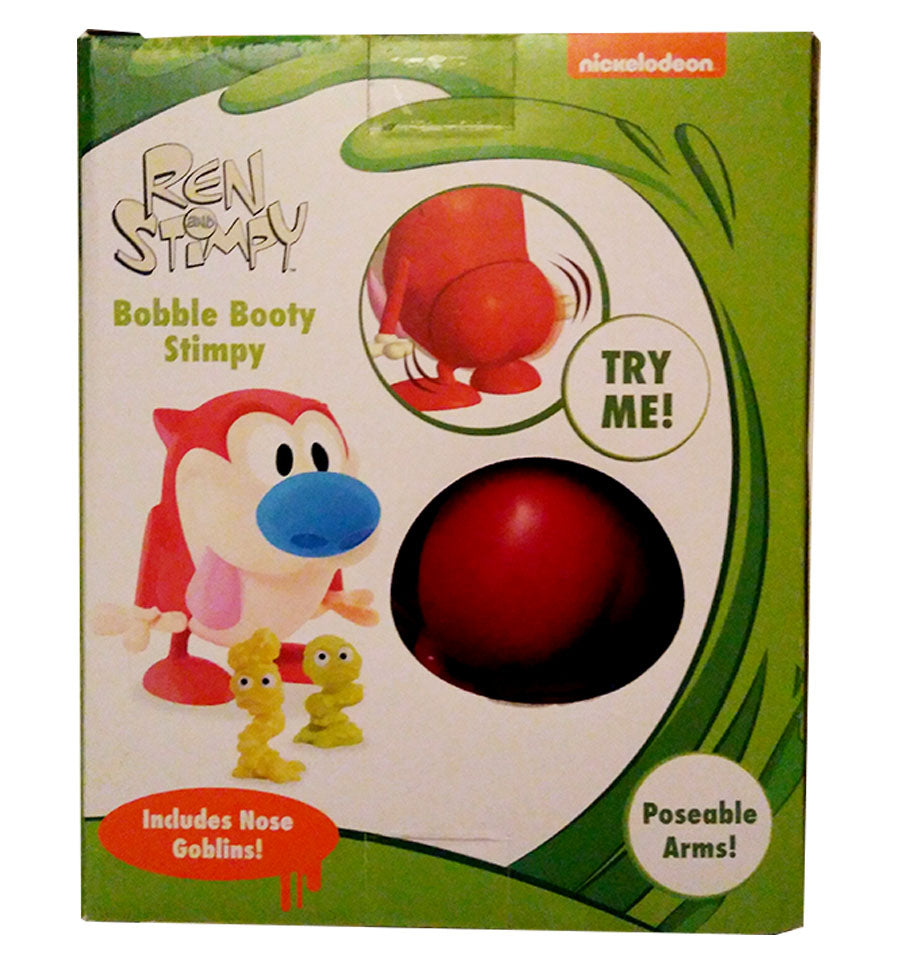 Nick 90' s Ren and Stimpy 6 inch Vinyl Figure - Bobble Booty Stimpy