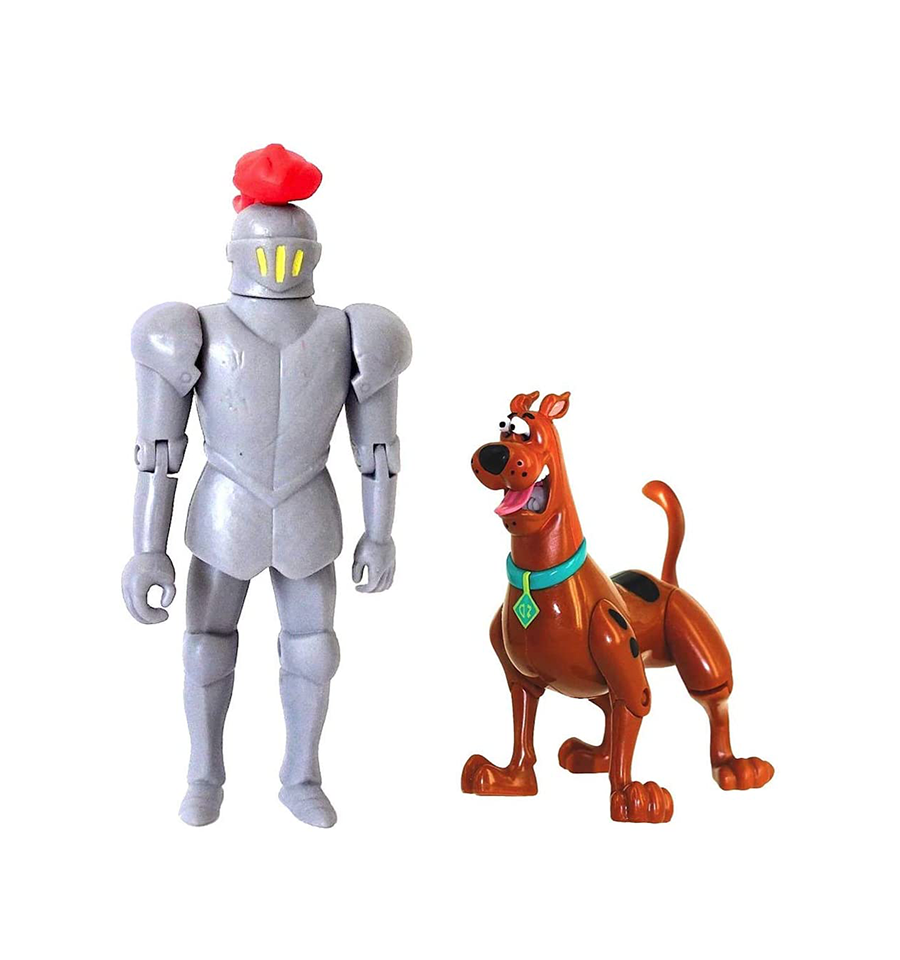 Scooby-Doo! 50 Years- Frightface Scooby and The Black Knight Action Figure 2 Pack