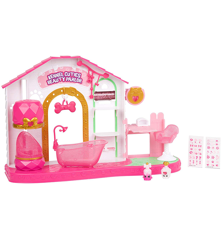 Shopkins Season 9 Wild Style - Kennel Cutie Beauty Parlor Playset