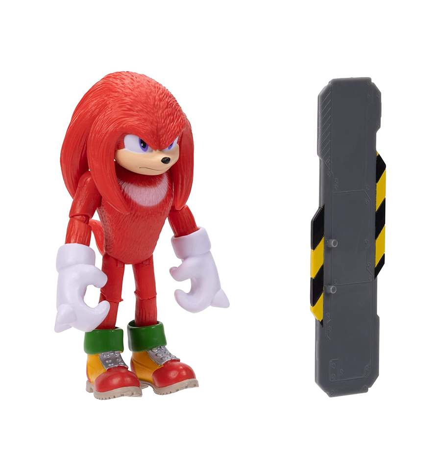 Sonic The Hedgehog 2 The Movie 4" Articulated Action Figure (Knuckles)