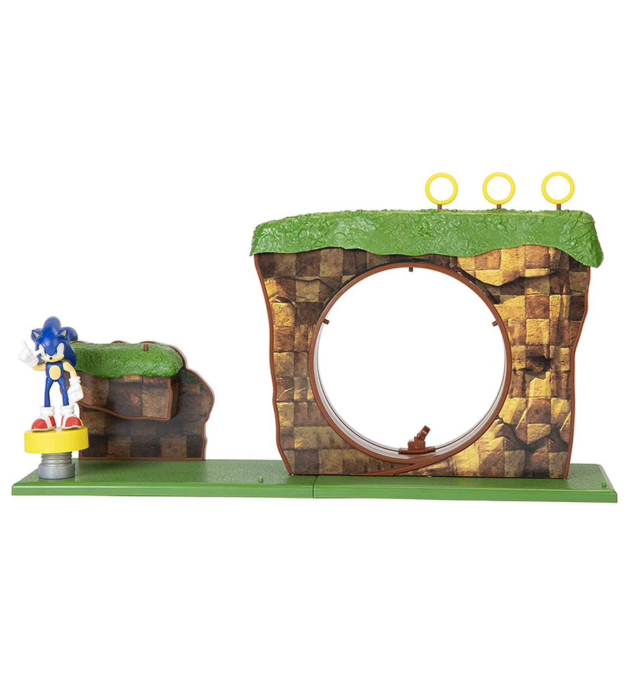 Sonic the Hedgehog Green Hill Zone Playset