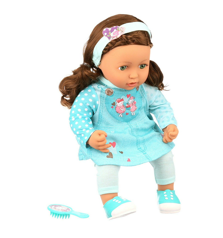 Sophia So Soft Baby Doll with Brushable Hair- Blue Outfit