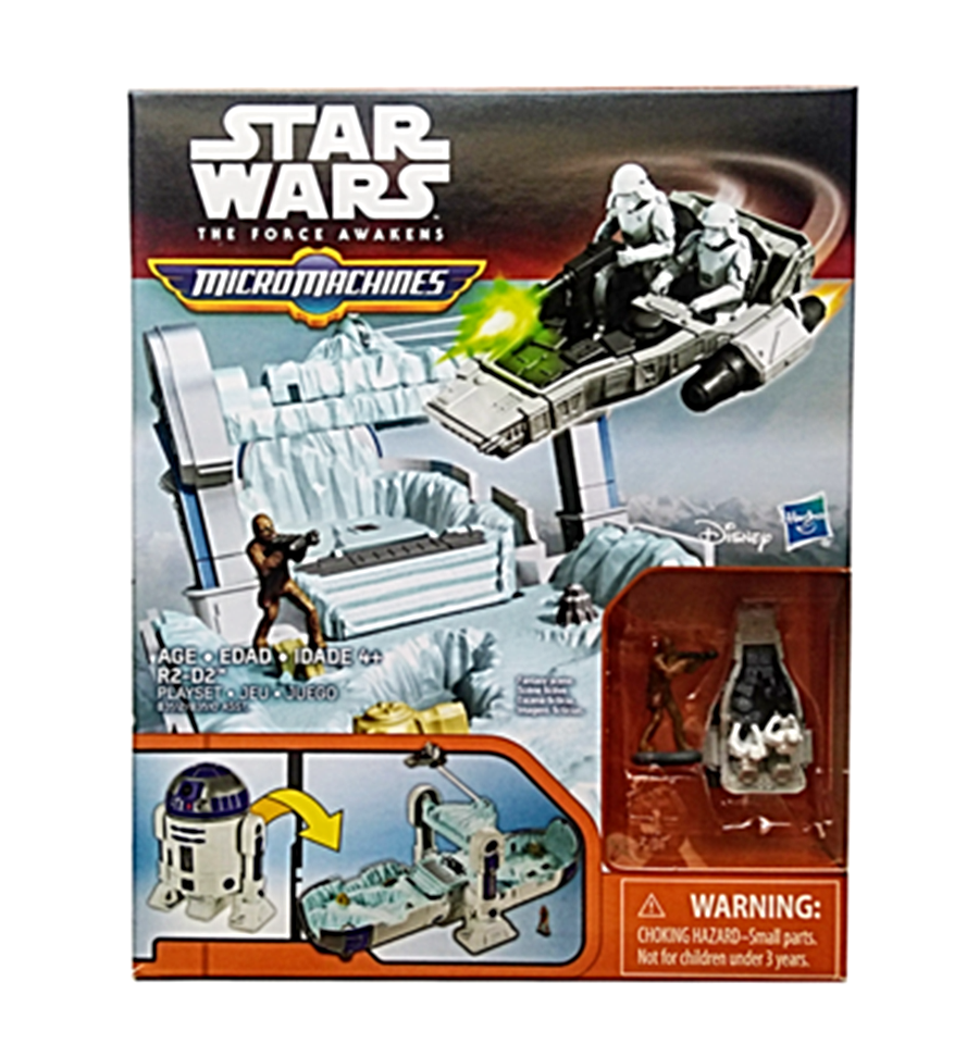 Star Wars The Force Awakens Micro Machines R2-D2 Playset – Toys