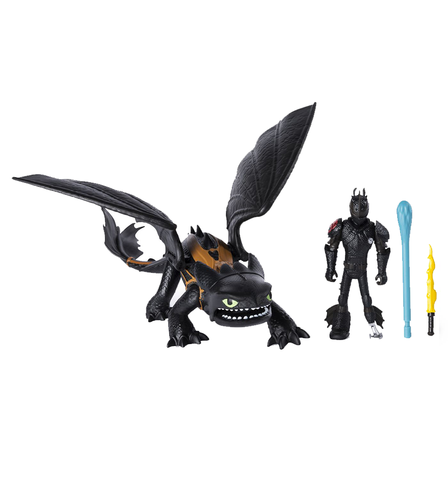 How to Train Your Dragon The Hidden World Hiccup & Toothless Action Figure