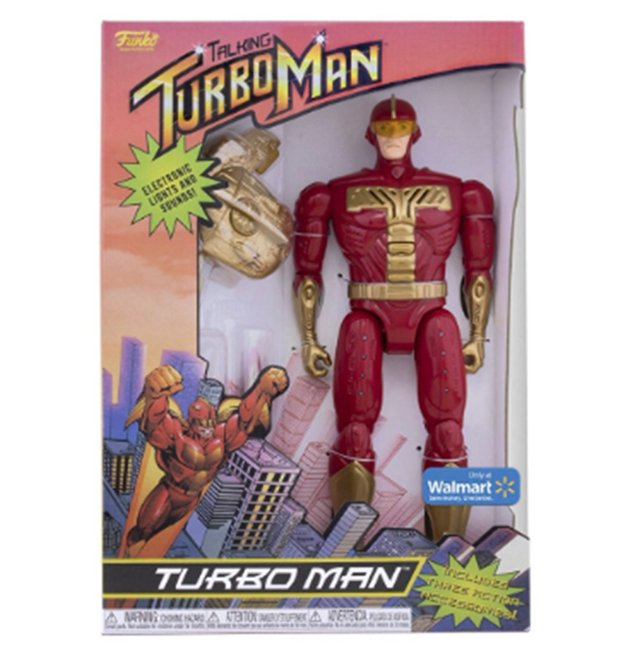 Funko Action Figure: Jingle All The Way - Turbo Man with Lights