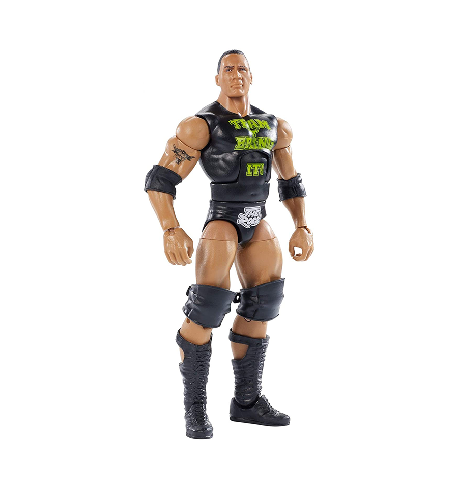 WWE Elite Ghostbusters The Rock Action Figure