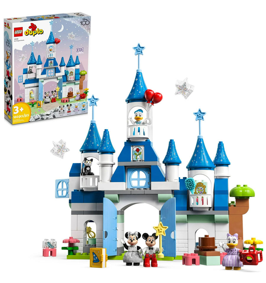 LEGO DUPLO Disney 3in1 Magic Castle with 5 Disney Figure 10998