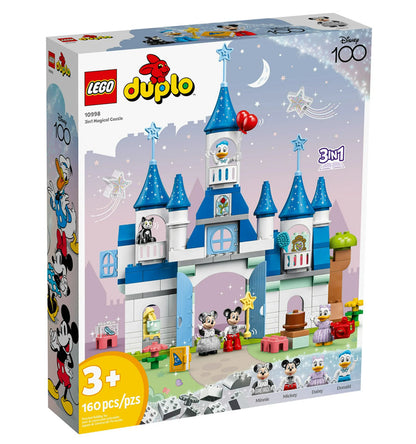 LEGO DUPLO Disney 3in1 Magic Castle with 5 Disney Figure 10998