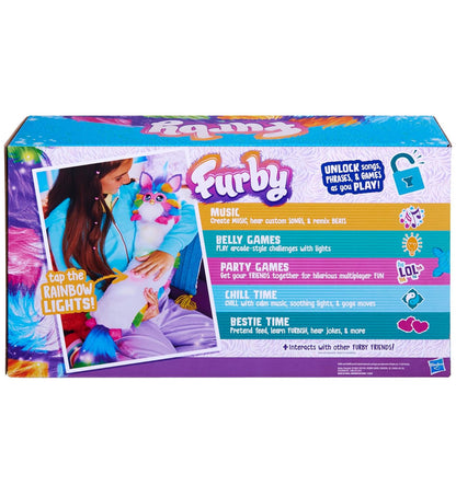 FURBY DJ Interactive Snuggly Neon Star Electronic Plush with Music, Lights, Motion, & Games, Speaks English & Furbish (Copy)