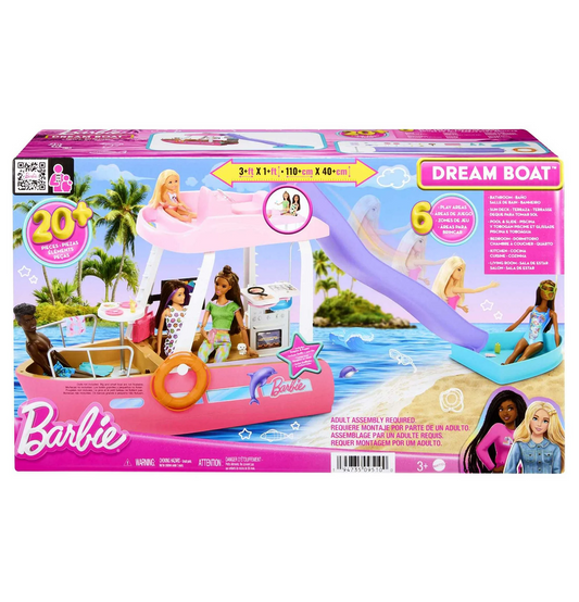 Barbie Dream Boat Playset with Pool and slide