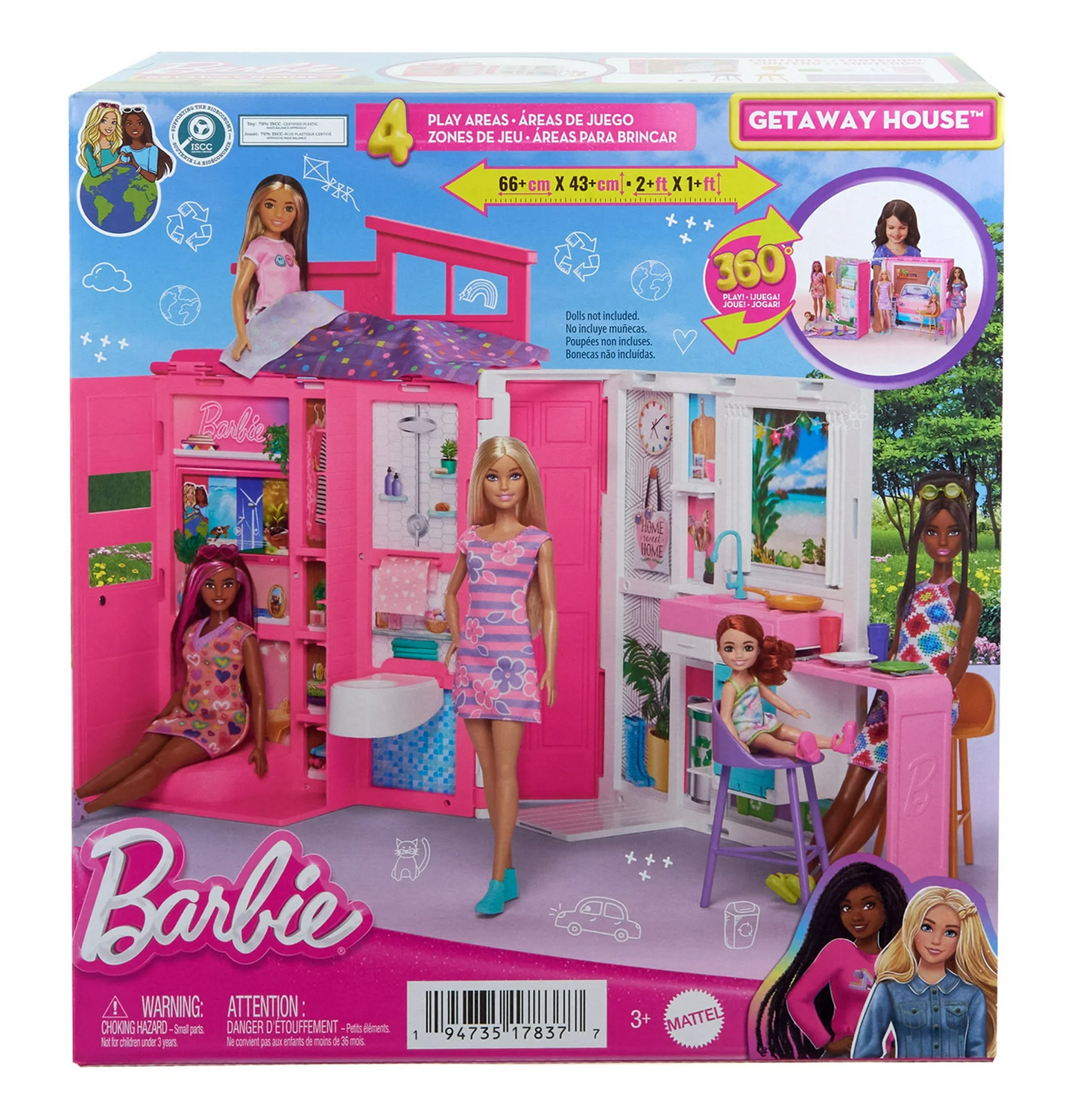Barbie Getaway House Playset